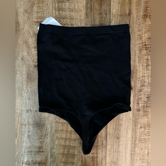 Skinnygirl Black Women's thong shape wear shapewear girdle panty high waisted XL - Picture 1 of 3
